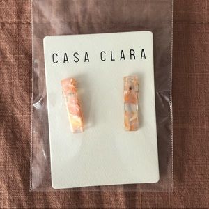 Resin earrings
